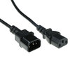 Cable Ali. Ext. IEC320-C13H <-> IEC320-C14M  1.8 mts Negro