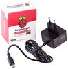 Raspberry PI 4 Modelo B Fuente Ali. PSU 5.1V - 3A USB C M Negro OFICIAL