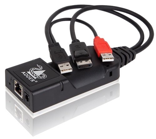 Serv. IP KVM DisplayPort 2560 x 1600 + USB 2.0 <-> RJ45H Transmisor Adder ALIF101T-DP