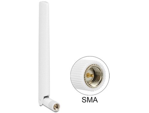 Antena GSM WLAN LTE Omnidireccional 2.5 dBi SMA M Delock
