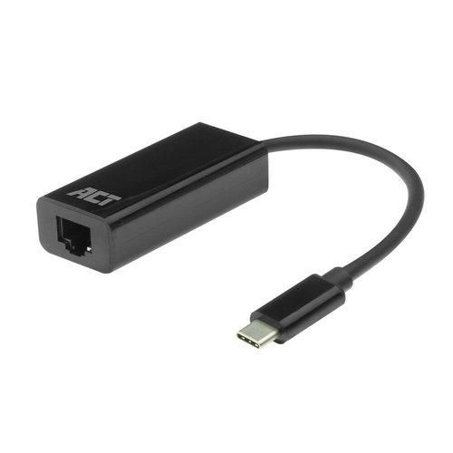 Adapt. USB 3.2 Gen 1 C M -> 1x RJ45 H Gigabit Negro ACT
