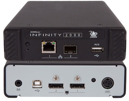 Matriz KVM DisplayPort AdderLink Infinity 2102 Transmisor 1xRJ45 + 1xSFP Adder ALIF2102T