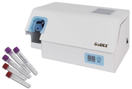 Imp. Etiquetas Godex GTL-100 Tubos de Ensayo USB+Eth.+Serie Diametro Tubos 13-16mm Longitud 75-100mm