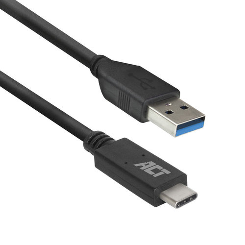 Cable USB 3.2 Gen1 AM - CM de 1 mts 60W Power Delivery ACT