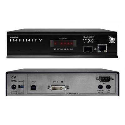 Ampli. KVM DVI-D + USB + Audio + RS232 <1xRJ45 - 1xLC> 100 mts Adderlink Infinity ALIF1002P-IEC