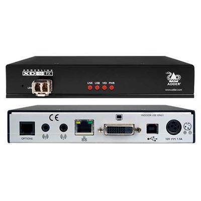 Ampli. KVM DVI-I 24+5 H + USB 2.0 + Audio sobre Fibra Multimodo hasta 150 mts Adderlink XD150FX-MM