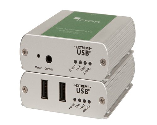 Ampli. USB 2.0 BH <-> 2x AH por UTP hasta 100 mts Ranger 2312 Icron 00-00407