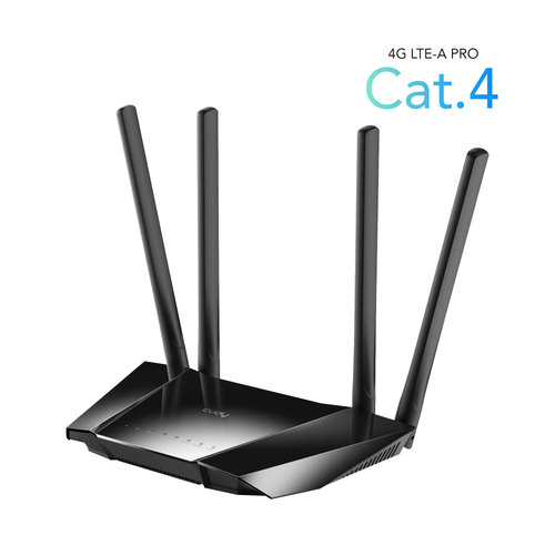 Router 4G LTE WiFi 300Mbps SIM FDD y TDD Qualcomm VPN DDNS Cudy LT400_EU