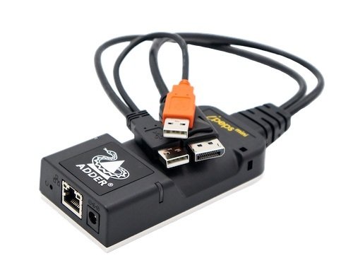 Ampli. KVM sobe IP DisplayPort M + 2x USB A M  ADDERLink ipeps mini DP Adder IPEPSMINI-DP