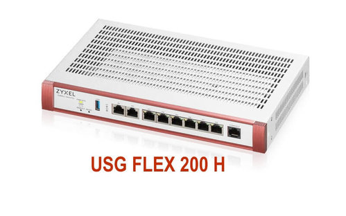 Zyxel USG Flex 200 H Firewall USGFLEX200H-EU0101F