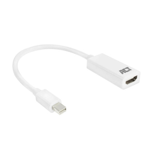 Adapt. Mini DisplayPort M -> HDMI A H de 15 cm Blanco ACT